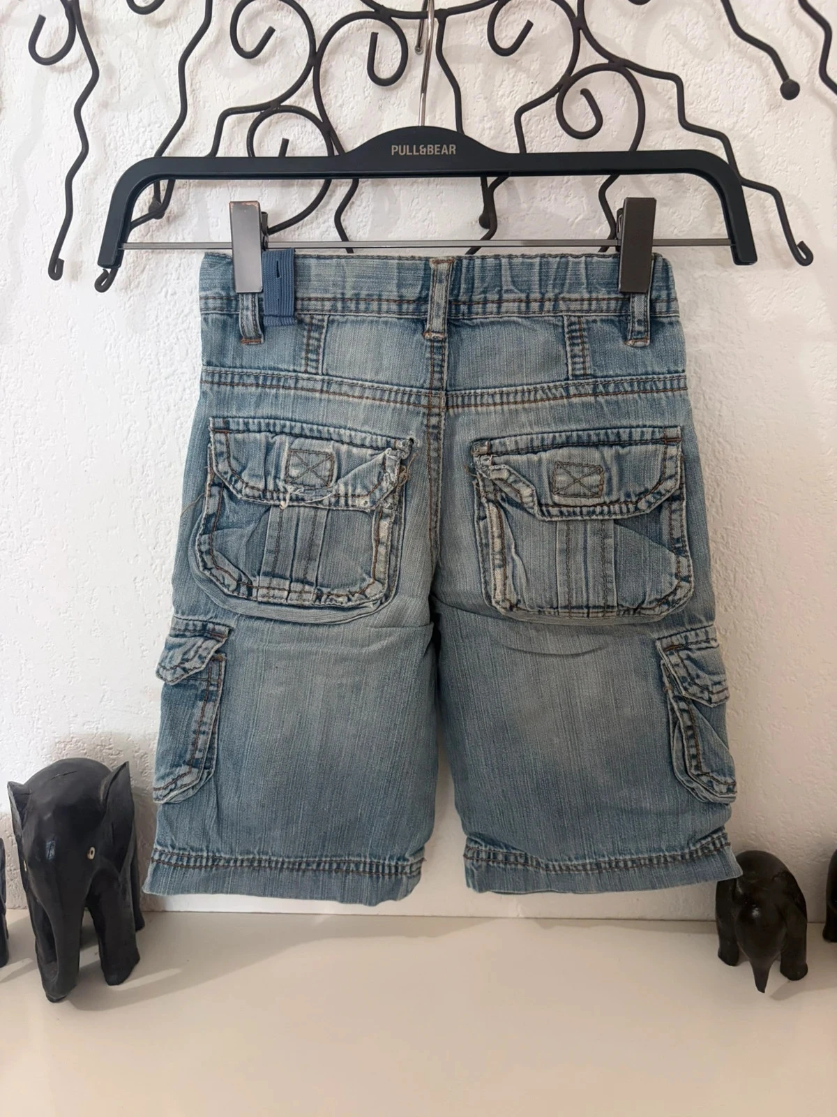 Short Cargo Denim Tape à l'Œil Tamanho 5 anos (108 cm) – photo 5
